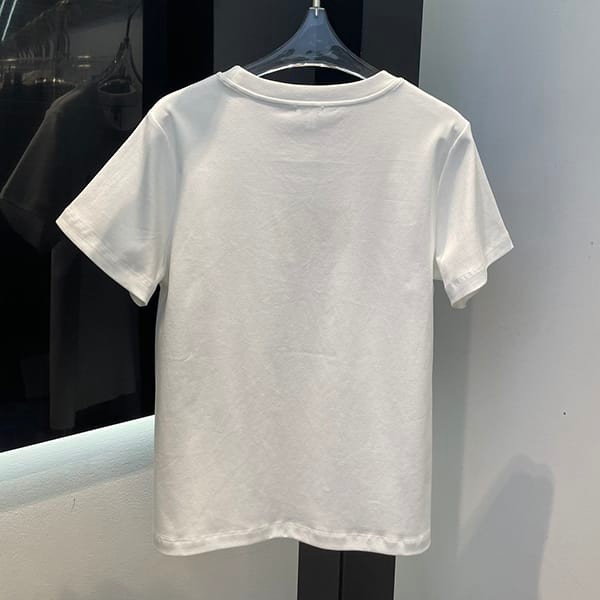 可愛いロエベ 偽物 アナグラム コットン Tシャツ 2色 lor28108